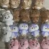 Stuffed Plush Animals Kpop Cartoon Soobin YEONJUN Same Plush Keyrings Q Styles Mini BEOMGYU TAEHYUN Keychains Key Rings Bag Pendants Accessories