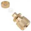 Bathroom Sink Faucets Copper Threaded Water Pipe Connector Tube Tap Snap Adaptor Four Interface Kitchen Parts For Pipes