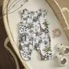 Rompers MA Baby 0-24m neonati neonati per bambini ragazze saltette senza maniche veliberate abbigliamento casual estate d240425