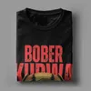 Mäns T-shirts Mens Bober Kuwa Beaver BOBR Jakie Byldle Funny T Shirts 100% Cotton Tops Humoristiska Short Sleeve Crewneck Tees Plus Size T-shirt T240425