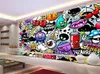 MODERNE CREATINE ART GRAFFITI MURAL FAPE POUR LE POUR LES ENFANTS039 SALON SALLE DÉCOR HOME Taille personnalisée 3D Wall non tissé PAP4003854