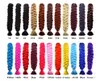 Fábrica suministro directamente 165g 82 pulgadas trenzado sintético cabello Jumbo Braid Extensiones de cabello sintética Acepta color personalizado1450093