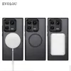 Cas pour le boîtier MAGSAFE Xiaomi 13 Pro ACRYLIC FORCH TRANSUCT MATTE MAGNÉTIQUE COLAGE SELLE SEL