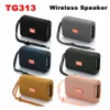 TG313 Bluetooth Speaker Portable Wireless Mini Bass Column FM Radio Soundbox Boombox Aux Bt TF Music Play