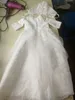 Robes de fille vintage bébé robe fille baptême 1ère année d'anniversaire de fête de mariage baptême de vêtements pour nourrissons bebes d240425