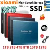 Boxen für Xiaomi tragbare SSD 1TB/2TB Highcapacity USB/Typec -Schnittstelle Hochgeschwindige externe Festplatte für Laptops/Desktop/Telefone