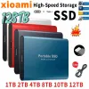 Xiaomi 휴대용 SSD 1TB/2TB 고용량 고용량 USB/Typec 인터페이스 고속도로 외부 하드 디스크/데스크탑/전화기 용 상자