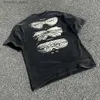 Herr t-shirts groda drift bästa kvalitet streetwear rap hip hop rolig grafik tryckt vintage kläder lösa överdimensionerade tees toppar t-shirt för menq240425