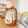 Backpack Cute Panelled Women Quality Waterproof Nylon Kawaii Female College Student School Bag Leisure Travel Backbag