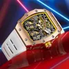 Mechanical Watch ONOLA Rudder Flywheel Hollow Out Fully Automatic Mechanical Men's Watch
