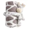 sets Baby Blanket with Doll Warm Quilt for Newborn Bedding Baby Swaddle Wrap Flannel Lamb Soft Baby Stroller Blanket