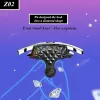 Gracze Z02 telefon komórkowy ABS kontroler gier z wentylatorem chłodzącym Aircooled dla PUBG AIM Strzelanie L1 R1 Klucz gamepad Trigger Joystick