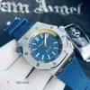 Piquet Audemar Audemar Luxury Watch для мужчин Чистые механические часы JHQ6 5OSB Boutique S календарь резиновый ремешок спортивный тренд Швейцарский бренд спортивные нарушения.