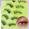 False Eyelashes YSDO Half False Eyelash 5/10/14/20 Natural Long 3D Mink Eyelash Blended Style Fluffy Cat Eyelash Makeup Half Cilios Tool Q240425