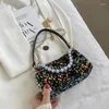 Shoulder Bags Sequin Beaded Small Handbag Evening Purse Wedding Clutch Designer Handbags Chain Bag Cute Side Crossbody For Women