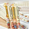 0,5 mm Kawaii Capybara Mechanical Pencil Set z uzupełnieniem Leads Gumer Cute School Office Pisanie Pencils Cartoon Pigieniarnia Prezent