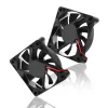 Fans 10Pcs/lot 2Pin 6010 60x60x10mm 60mm Slim Replacement DC 12V Cooling Fan for DIY PC Computer Case Motherboard 49006050 RPM