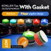 Billiard KONLLEN Cue Tips Rainbow Tips 11/14mm Multilayer Cuetips Snooker Hardness S/SS/SX/M/MH/H Pig Skin CRICAL Cue Tip Accessories
