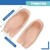 Tool 1Pair Protetor de silicone Soas hidratantes macias para cuidados com os pés Aliviar a ferramenta de pedicure de sapatos de sapatos de sapatos de peeling rachada seca