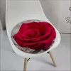 Oreiller des fleurs de rose aime la chaise décorative pour pavé doux pour salle à manger du bureau à la maison canapé de jardin décor tatami