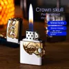 Creative Emed Craft Open Flame Lighter Metal Grinding Wheel Iatable Cigarette Lighter