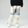 Calças Searipe Men Ski -Pants Winter Casal Tooling Snowboard calça