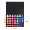 Shadow de'lanci kleurrijk oogschaduwpalet 35 kleuren regenboog heldere matte glans make -up pallete langdurig hoog pigment zijdeachtig poeder