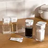 Food Savers Storage Containers Salt and Pepper Kitchen Spices Set for Organizer Box Home Shaker Plastic Seasoning Jar H240425