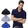 Créateur de mode Men de chemises de polos masculins Big Horse broderie Hommes à manches courtes manche de lady Polos T-shirt