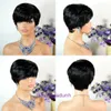 Wigs women human hair Chanxiu Human Hair Wig Short Full Machine Headset Humanhair Pixie Cut