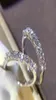 Eternity Lab Diamond Ring 925 Sterling Srebrna biżuteria zaręczyny Pierścienie dla kobiet Bridal Oświadczenie Party Akcesoria x221343440