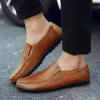 Botlar Erkekler Düz Loafers Üzerinde Slip Hafif Gözetleme Ayakkabıları Erkek Açık Yürüyüş Ayakkabıları Konforlu Erkek Spor Ayakkabıları Yumuşak Erkek Sürüş Ayakkabıları