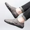 Swobodne buty normalne skórzane biuro zaawansowane technologicznie trampki białe buty dla mężczyzn pomysł sportowy klasyczne sapateny
