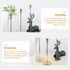 Candlers 2pcs Fer Bandlestick Holder Elegant Wedding Decor for Living Room