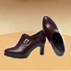 Talons pour femmes 2024 Nouvelle robe de bouche profonde Pompe dames affaires