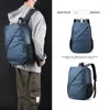 Ryggsäck Business Men's Leisure Travel Middle School Student School Bag Multifunktionell boardingpåse