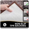 Tapis de bain Olanly Absorbants Tapis de bain Soft Large Salle Bathroom Mat Yoga Yoga Abathroom non glisser Bathtub Douches de tapis