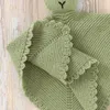 Dekens geboren sweepease handdoek schattige poppen peuter baby bedtijd wascolte wassen katoen vaste kleur baby jongens meisjes knuffel slabbetje