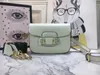 Designer Luxury Mini Bag 2way Crossbody Bag White 658574 Bolsa de ombro