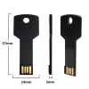 DRIVES 10PCS/Lot aangepaste foto metalen Pendrive Key USB Flash Drive 2.0 4GB 8GB 32 GB 64 GB Opslagapparaat Fotoclolletjes Good Geschenken Memory