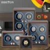 Fall Ibbeton Luxury 1 2 4 6 Slots Winder Highend Watch Winder Tood Shaker Watch Box Automatisk Winder Storage Case Mabuchi Motro