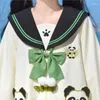 Set di abbigliamento carini panda jk uniforme sciolta di marinaio ragazza studentessa scolastica giapponese donna costume costume outfit gonna pieghevole