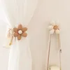 Curtain Korean Three-dimensional Petal Binding Strap Cotton Tie Rope Buckle Mosquito Net Home Decoration