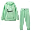 Women's Two Piece Pants Hoodies Pullover Woman Clothing Suit Sweatshirts Jogging Fashion Fleece Pant Sets 2024 2 S Casual