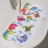 40x100cm bain de baignoire non glissée Childrens Childrens Salle de bain dessin animé aspirateur PVC Bath Bath Toilet Planchers allongé 240419