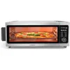 Revolutionize Your Kitchen with the Fabuletta 10-in-1 Air Fryer Toaster Oven Combo - 1800W Power, Flip-Up Away Capability, Oil-Less Cooking, Fits 12" Pizza and 9 Slices