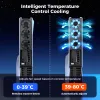 Ventilateurs Iine PS5 Slim Intelligent TemperatureControlled Fabrication de refroidissement Lownoice Working Compatible avec PS5 Slim Disc Digital Edition