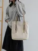 Drawstring Simple Women's Shoulder Bag Fashion Casual Letter Handbag For Women 2024 Designer Summer Large Capacity Female Crossbody Bags