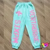 Herenbroeken vertabrae zes trainingsbroek mannen vrouwen 3D puff puff print hoog kwaliteit 6 joggers broek