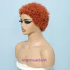 Perucas e peças de cabelo Pixie curta peruca curta